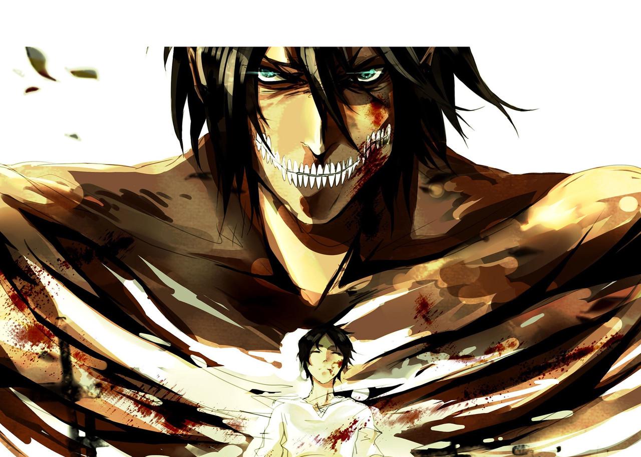 Картина GeekLand Attack on Titan Эрен титан (AT 09.007)