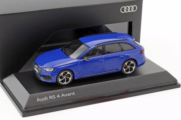 Модель автомобиля 1:43 Audi RS4 B9 8W Avant Nogaroblue (5011714231)