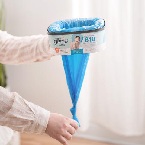 Сменная кассета Diaper Genie Jumbo Square 6 шт. (DGS-XL_6) - фото 3 Сменная кассета Diaper Genie Jumbo Square 6 шт. (DGS-XL_6) - фото 3