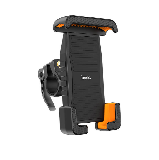 Велотримач для телефону Hoco Rider bike motorcycle universal holder CA93 4,5-6,7" Чорний Велотримач для телефону Hoco Rider bike motorcycle universal holder CA93 4,5-6,7" Чорний