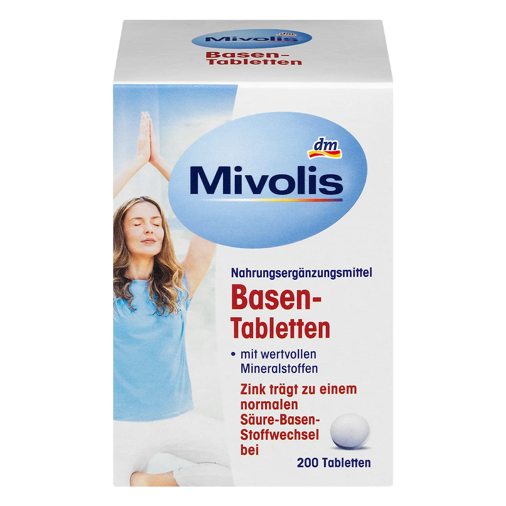 Біологічно активна добавка DM Mivolis Pool-Tabletten з мінералами 200 шт. (EPI-15102025-1353)