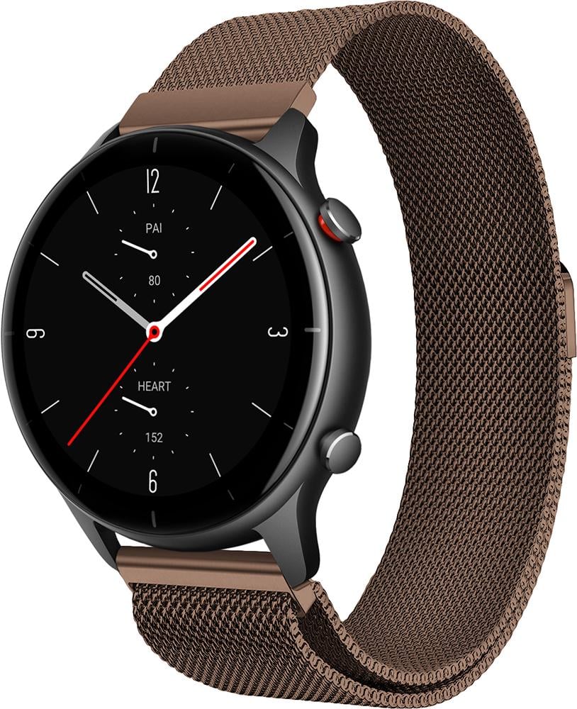 Ремешок Миланская петля Milano Amazfit GTR 2 Brown (19383)