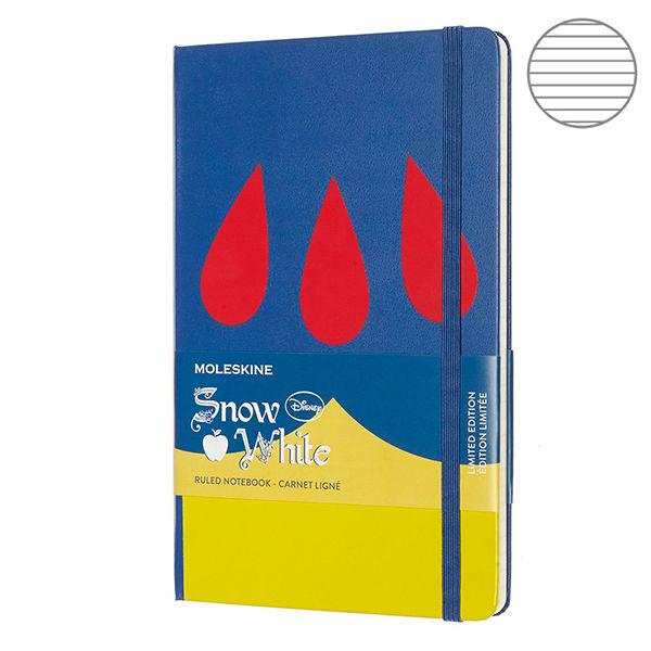 Блокнот Moleskine Snow White средний Синий (LESNQP060DR) - фото 2