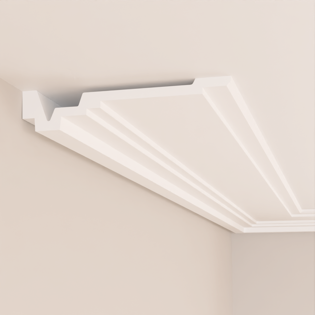 Карниз полиуретановый Gaudi Decor C 964 160x32x2000 мм (25394068)