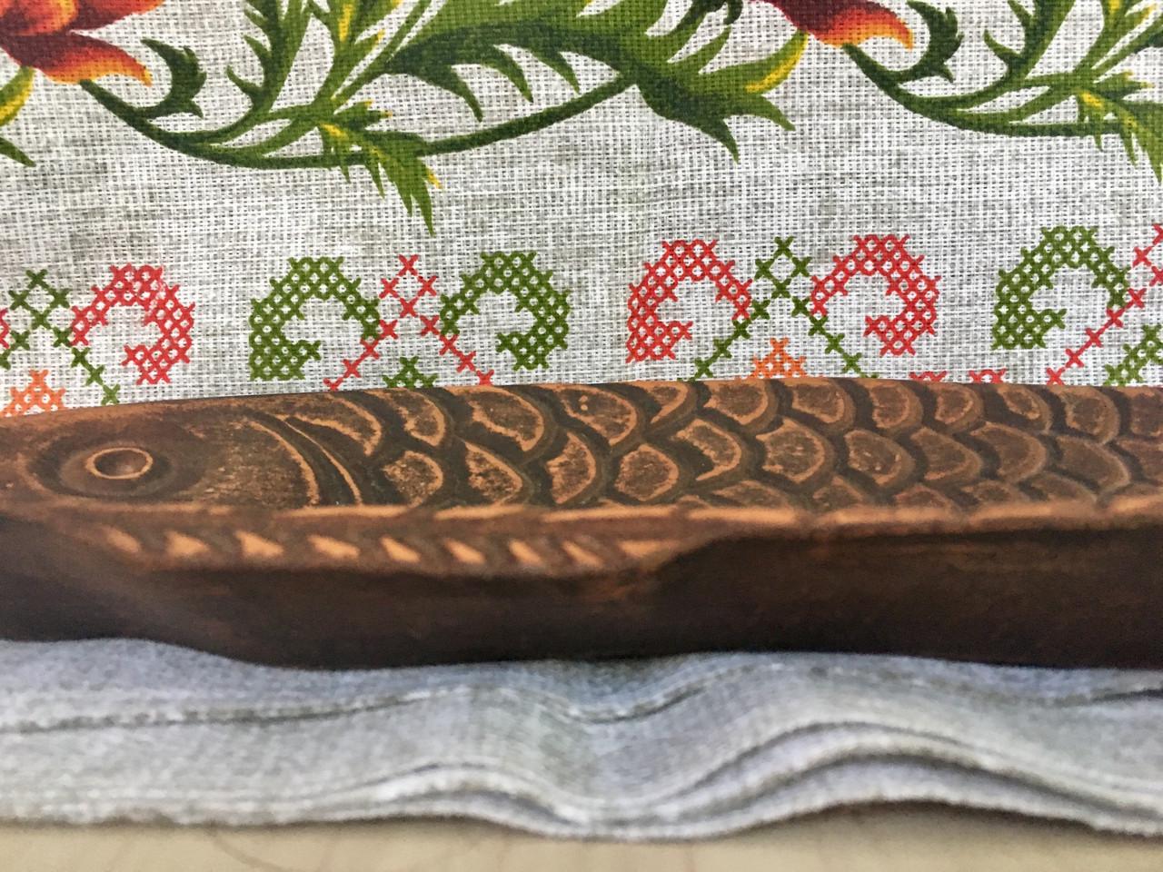 Селедочница глиняная Рыбка 32 см (583644219) - фото 4 Селедочница глиняная Рыбка 32 см (583644219) - фото 4