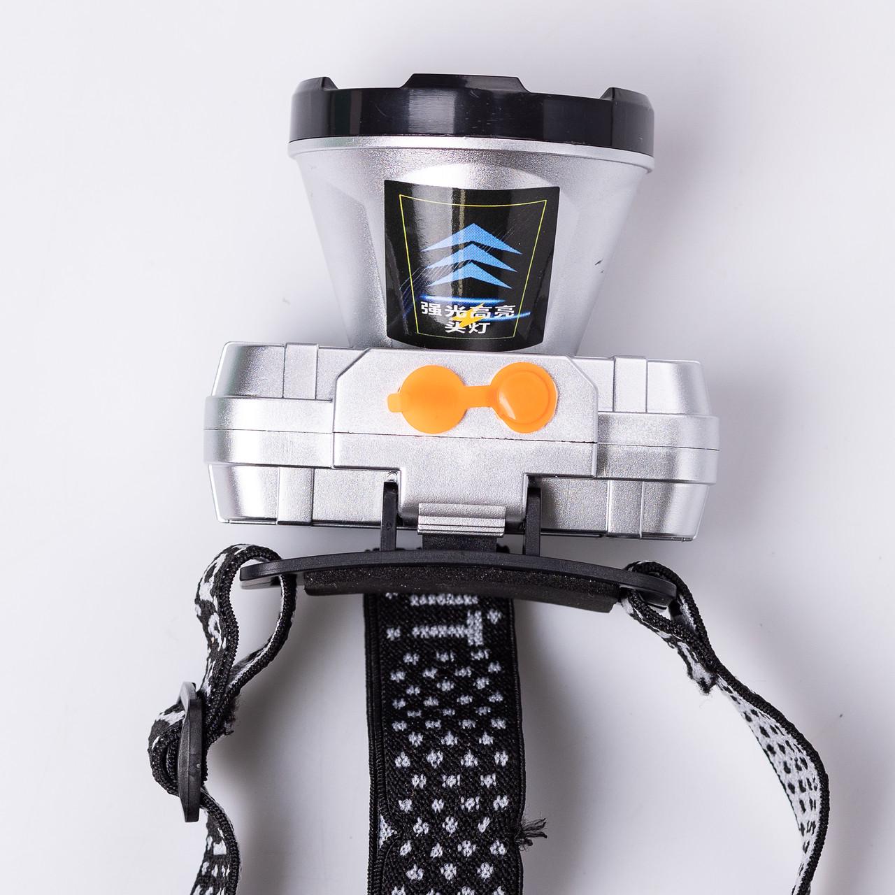 Налобний ліхтар акумуляторний 10 В 8,5х8х6 см (7191) - фото 3 Налобний ліхтар акумуляторний 10 В 8,5х8х6 см (7191) - фото 3