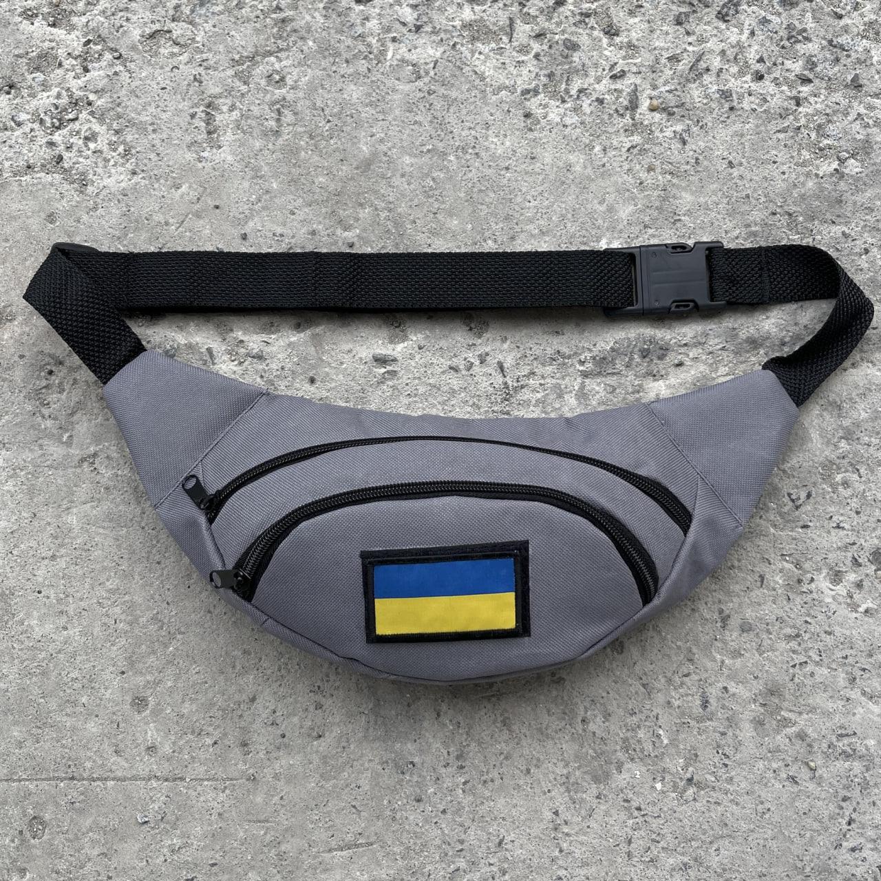 Бананка Флаг с 2 отделениями на молнии (Д-Е-2705769740)