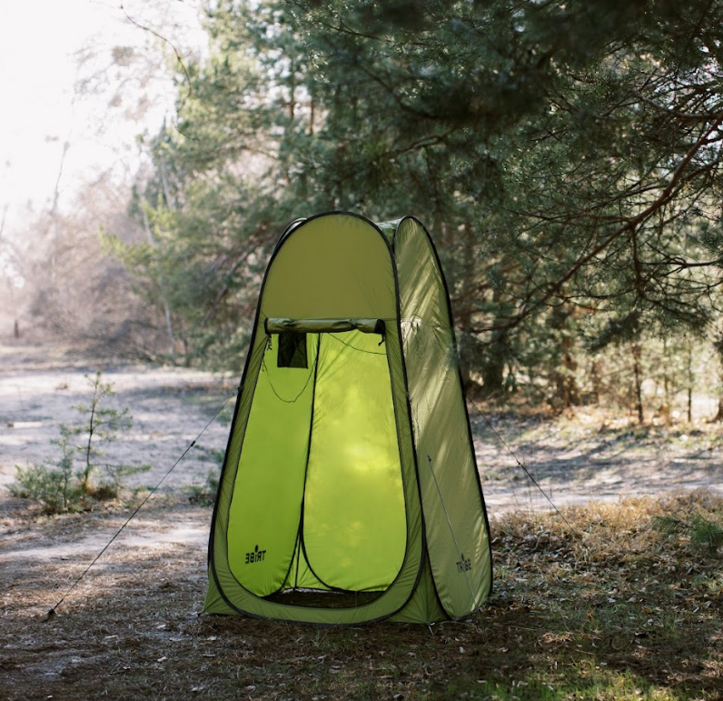 Намет-душ-туалет кемпінговий санітарний Tribe Shower Lite (T-AC-0002-olive) - фото 3 Намет-душ-туалет кемпінговий санітарний Tribe Shower Lite (T-AC-0002-olive) - фото 3