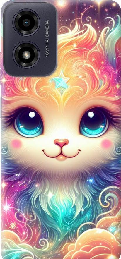 Чехол на Motorola Moto G04s Сказочный котенок (5813u-3865-42517)