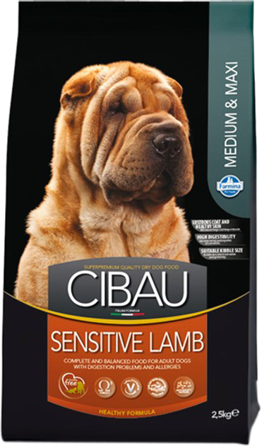 Корм сухой для собак Фармина Cibau Sensitive Med/Maxi 12 кг (8010276031044)