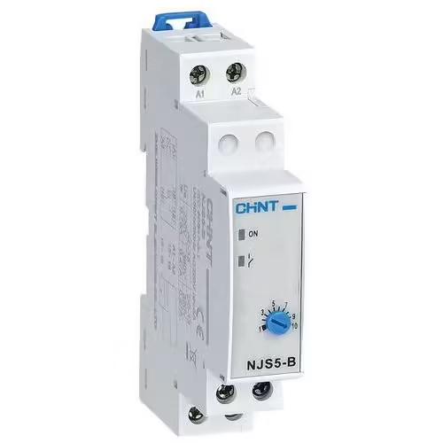 Реле часу CHINT NJS5-B 5А 220В 2хв затримка на увімкнення (696029)