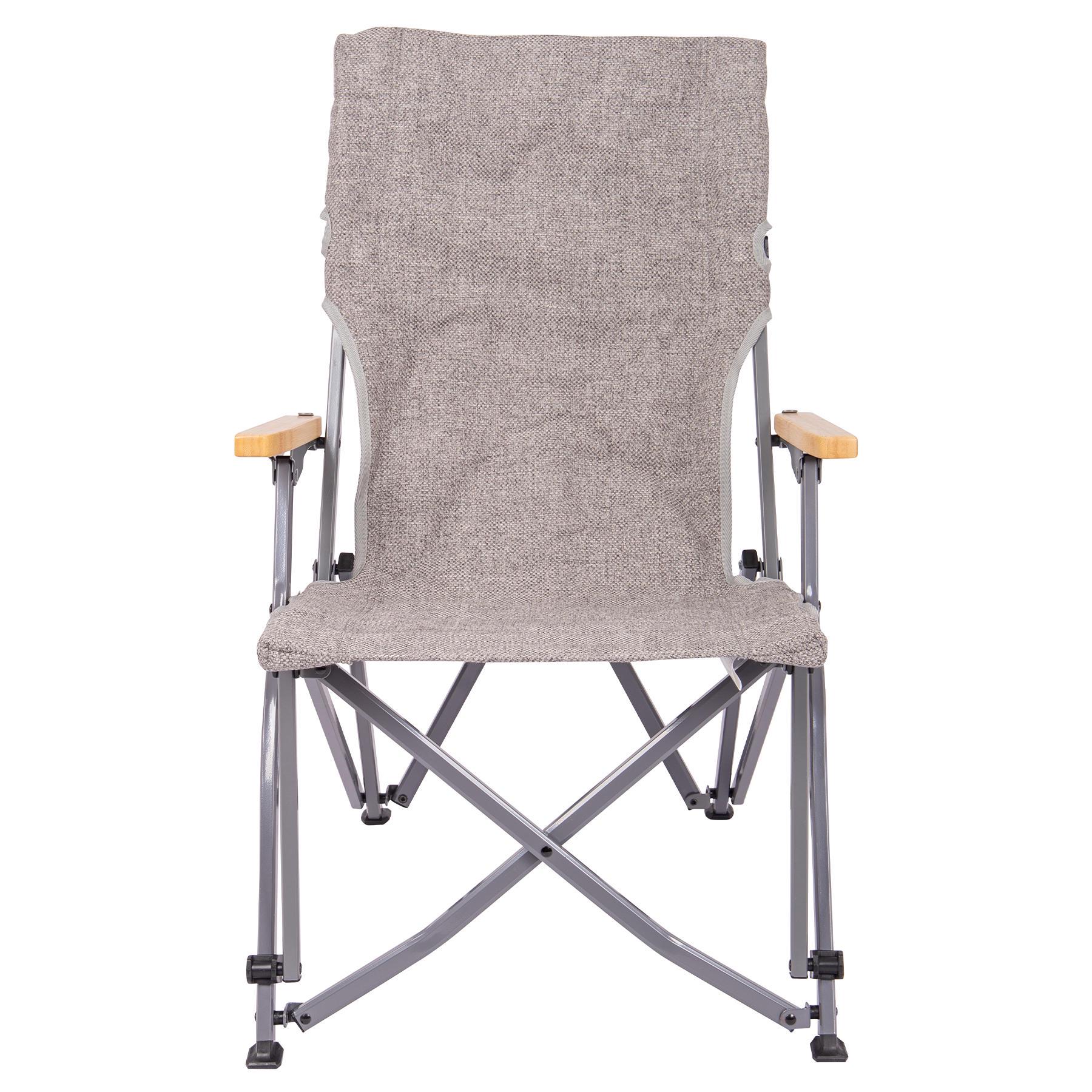 Туристичне крісло розкладне Bo-Camp Chelsea Grey (1204810) - фото 2