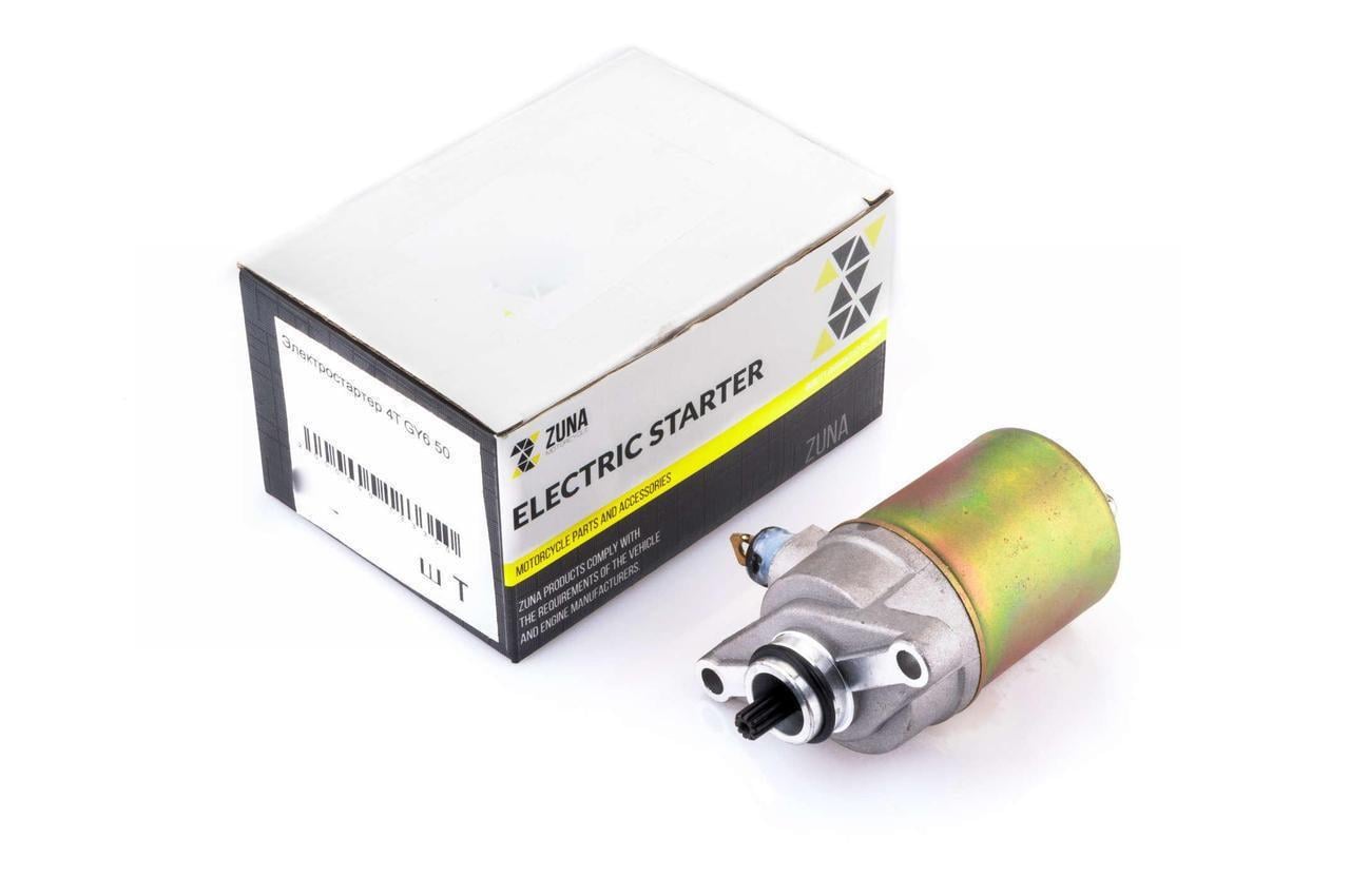 Электростартер ZUNA 4T GY6 50 (2177278188)