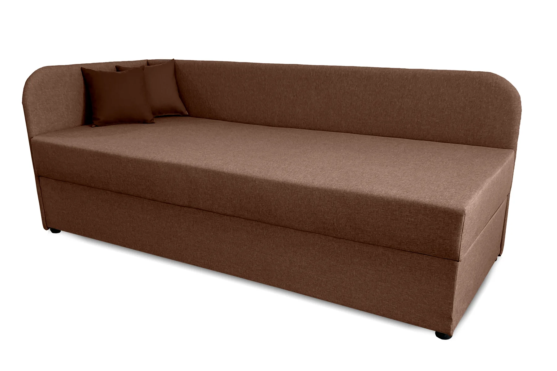 Диван-кровать Альфа 198х80 см Коричневый (25484927) - фото 9