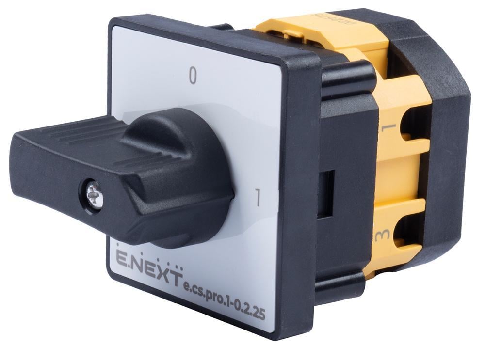 Перемикач пакетний E.NEXT e.cs.pro.1-0.2.25 0-1 2P 25A 440V (p093007)