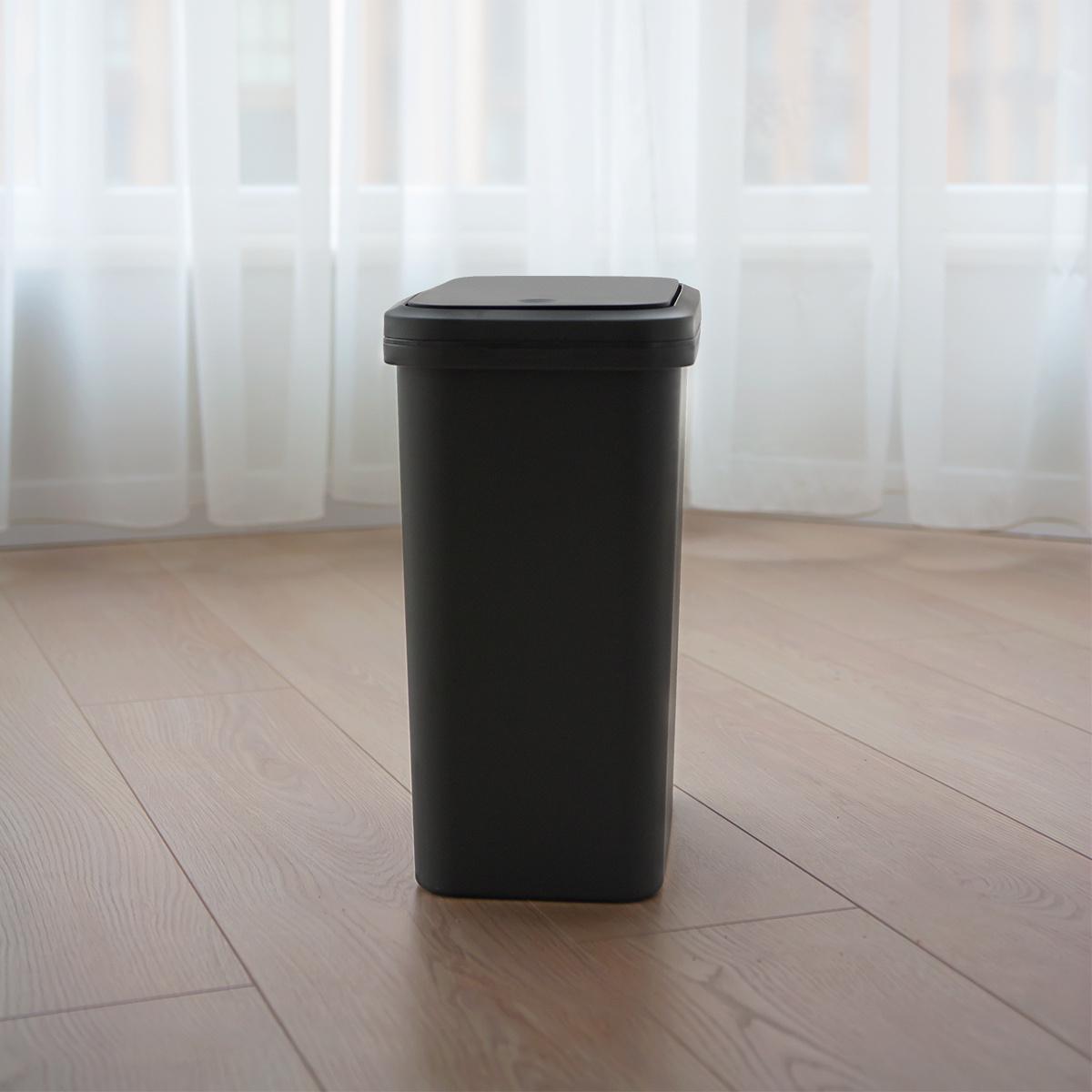 Відро для сміття МВМ MY HOME BIN-04 з кришкою 15 л Антрацитовий (BIN-04 15L ANTHRACITE) - фото 3