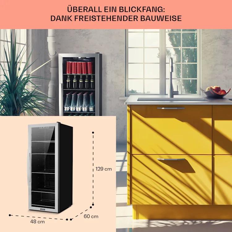 Холодильник для напитков Klarstein Beersafe 6XL со стеклянной дверью 201 л (10031930) - фото 4 Холодильник для напитков Klarstein Beersafe 6XL со стеклянной дверью 201 л (10031930) - фото 4