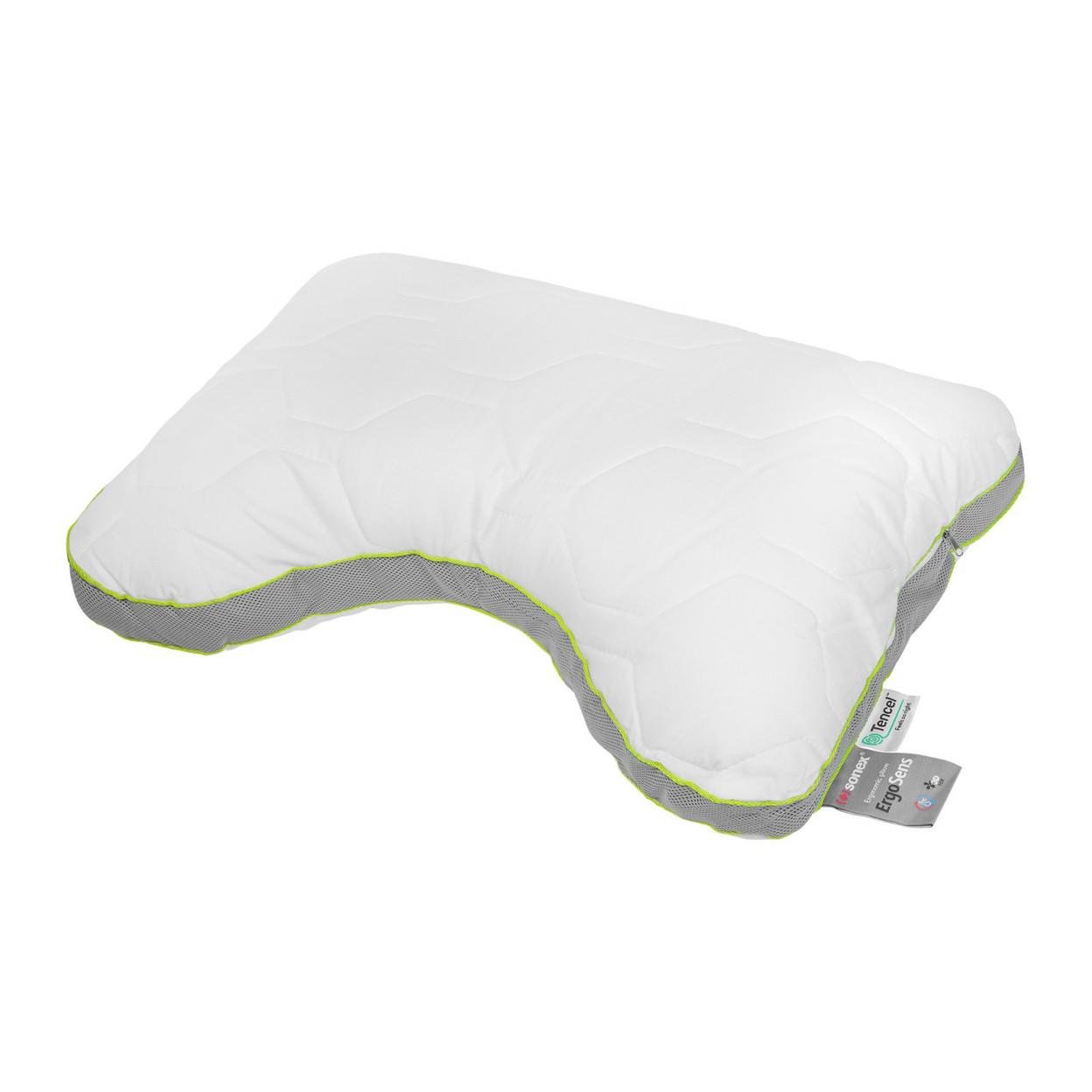 Подушка эргономичная Sonex SO102357 на молнии 50х70 см Белый (2304062000)