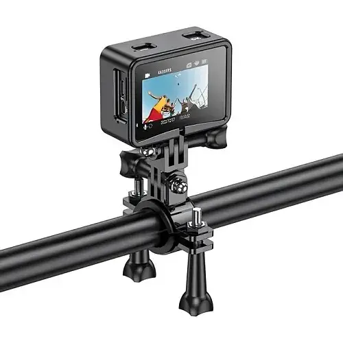 Экшн камера Hoco DV101 Dual Color Screen Sports Camera Black - фото 4 Экшн камера Hoco DV101 Dual Color Screen Sports Camera Black - фото 4