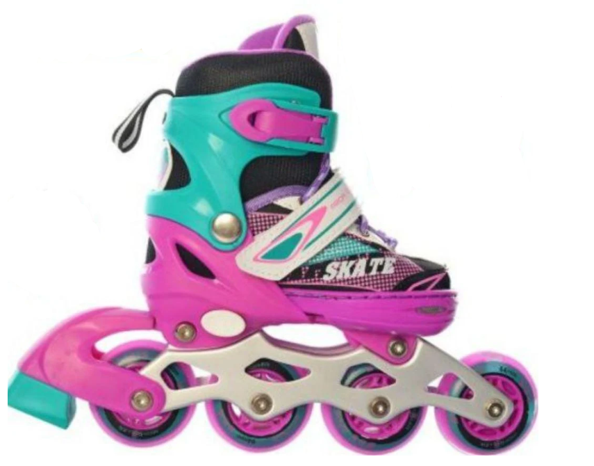 Ролики Profi A 4122-XS-PGR Розовый (27-30)