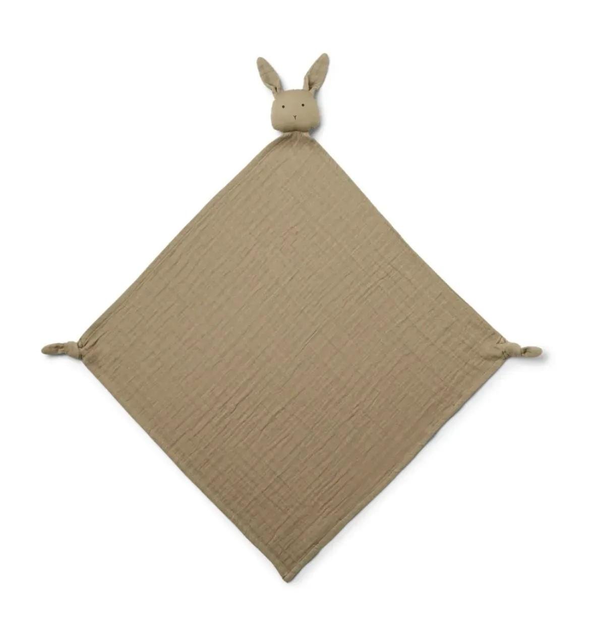 Ковдрочка-засинайка з мусліну Liewood Robbie multi muslin cloth rabbit