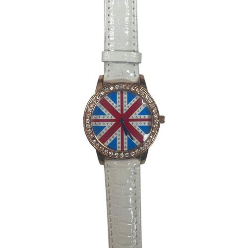 Часы наручные женские England 238 Gold/White (585965)