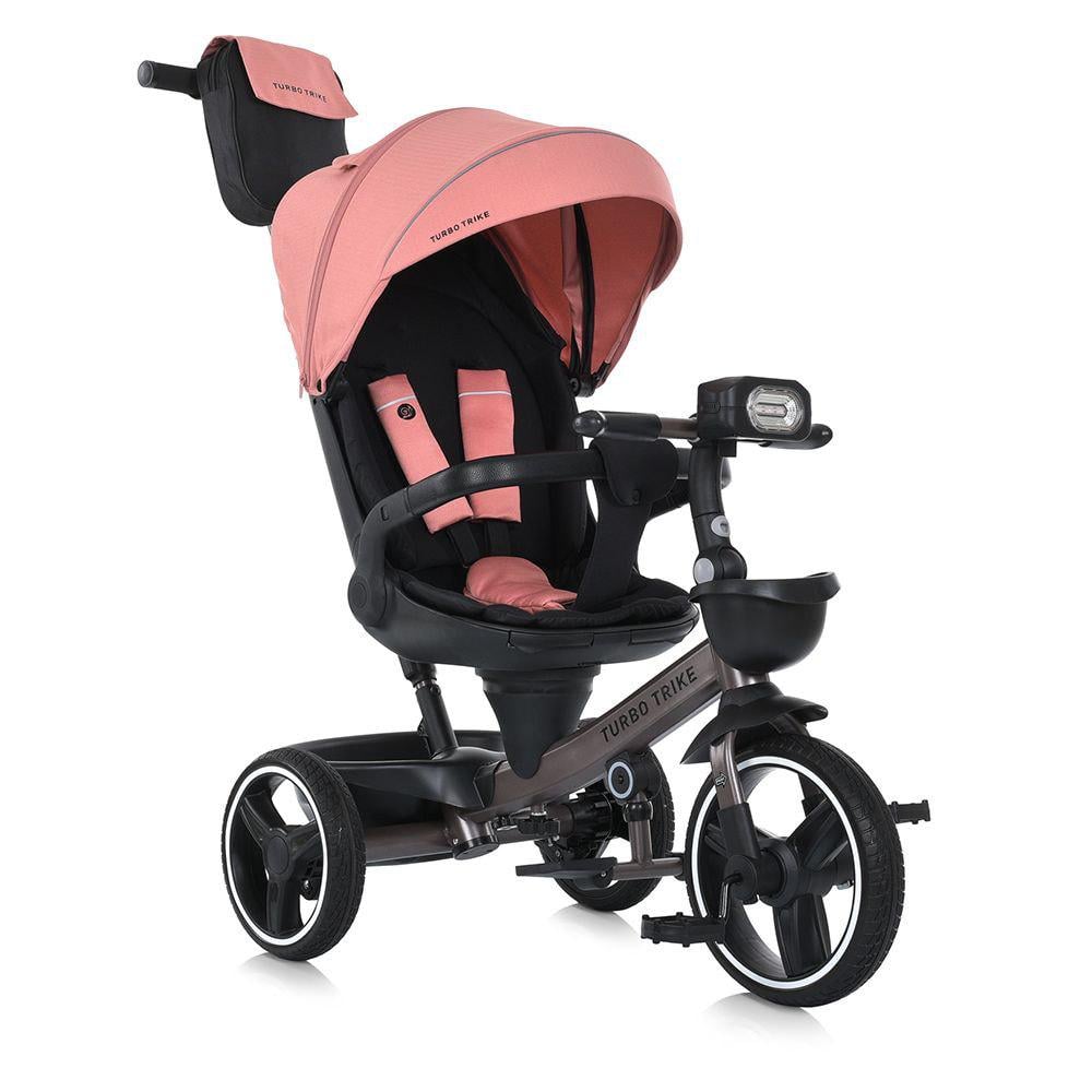 Велосипед дитячий 3-х колісний Turbo Trike MT 1002-6 від 1,5 до 3 років поворотне сидіння Рожевий (24604077) - фото 1 Велосипед дитячий 3-х колісний Turbo Trike MT 1002-6 від 1,5 до 3 років поворотне сидіння Рожевий (24604077) - фото 1