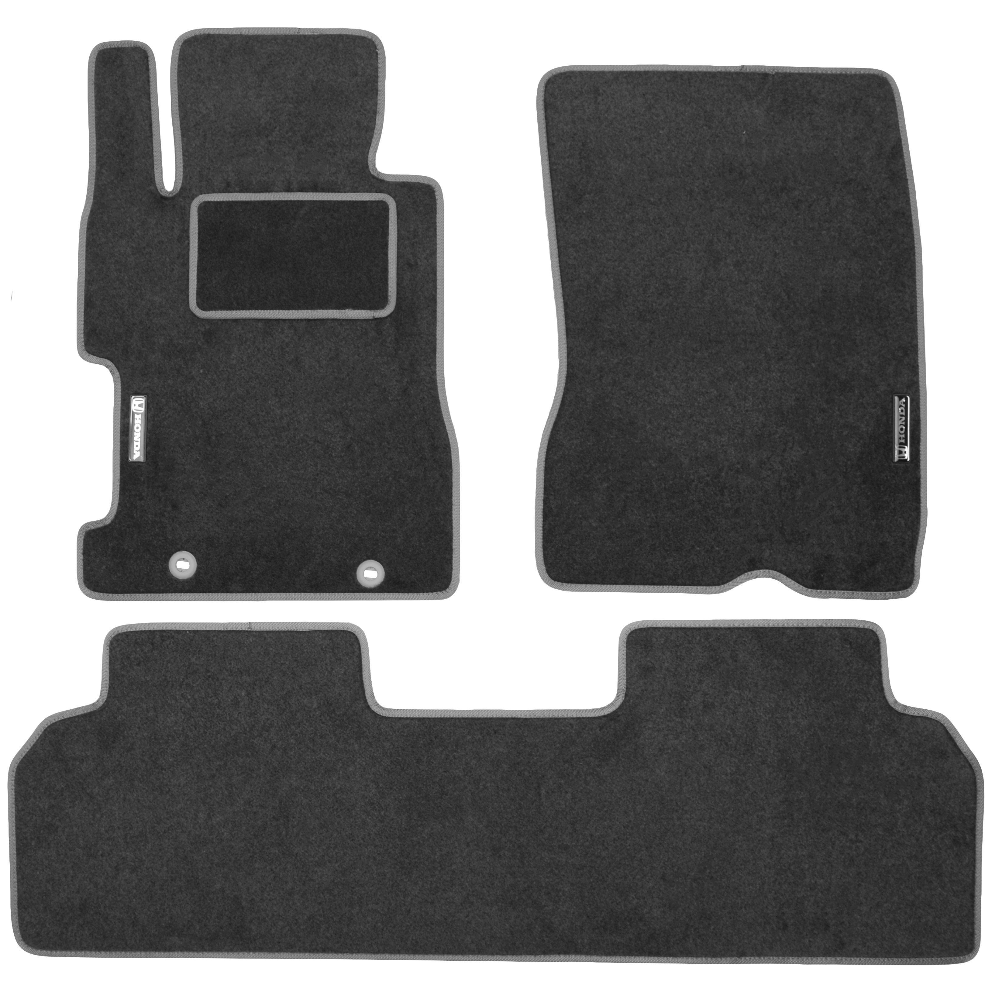 Килимки в салон для Honda Civic 4D 2006-2012 текстильні Сірий
