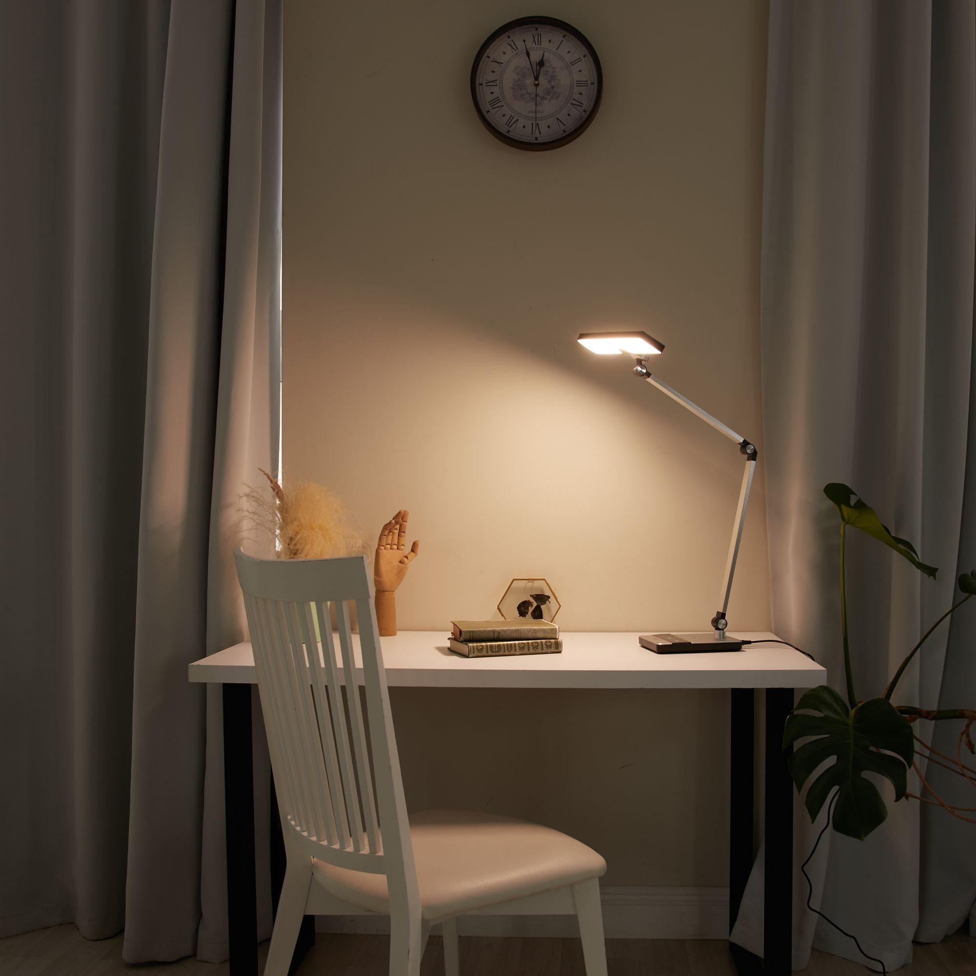 Лампа настольная светодиодная Sirius BL-1105-C гибкая Серебряный - фото 3 Лампа настольная светодиодная Sirius BL-1105-C гибкая Серебряный - фото 3