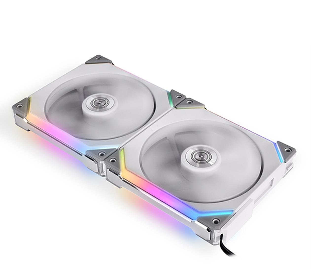 Вентилятор Lian Li UNI Fan SL140 ARGB 2-Pack with Controller White (UF-SL140-2W)