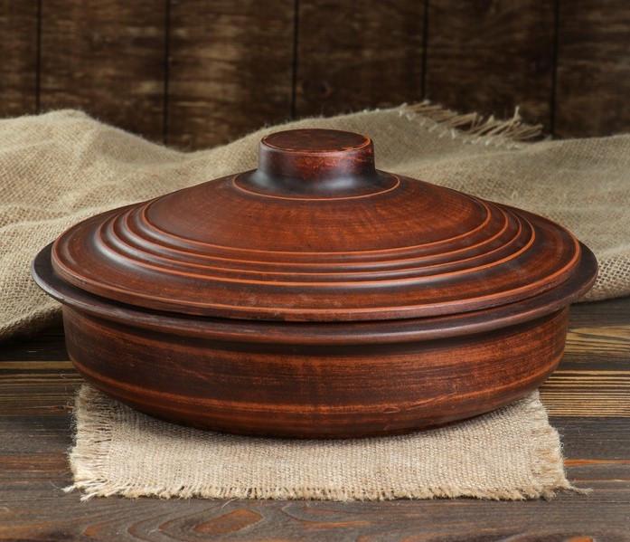 Сковорода з червоної глини 2 л (306939186)