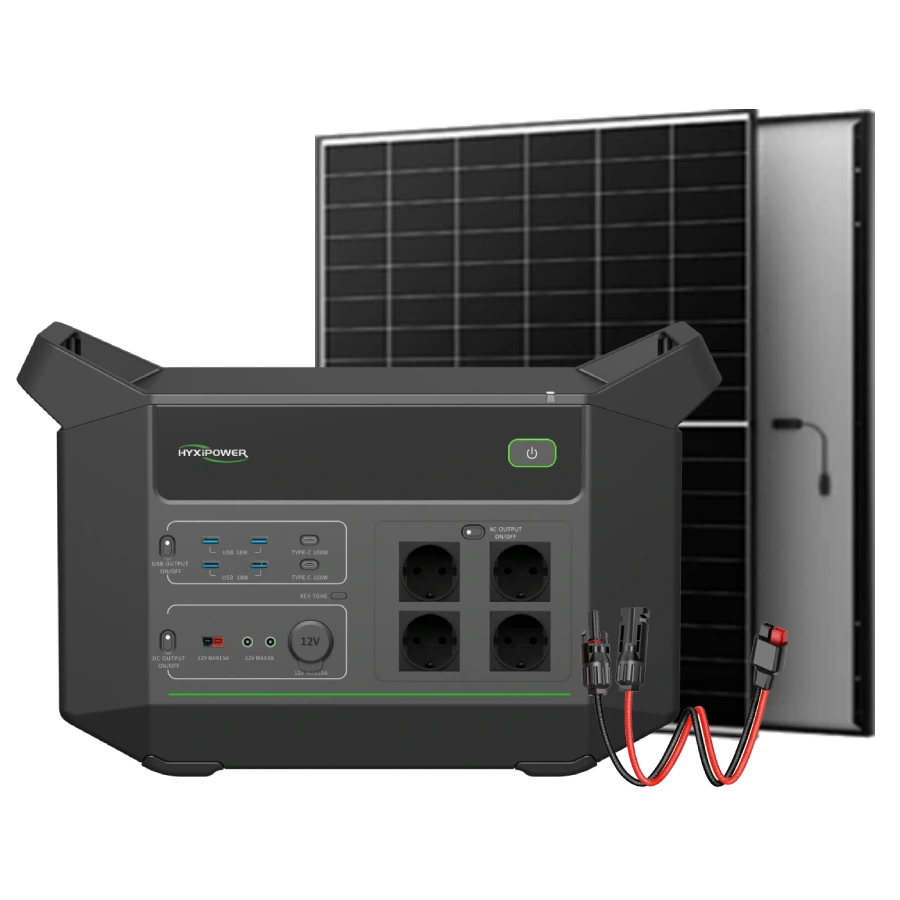 Система автономного питания HYXiPower HYX-EA2000 с AIKO-A475-MAH54Mw 475 Вт Black (27918728)