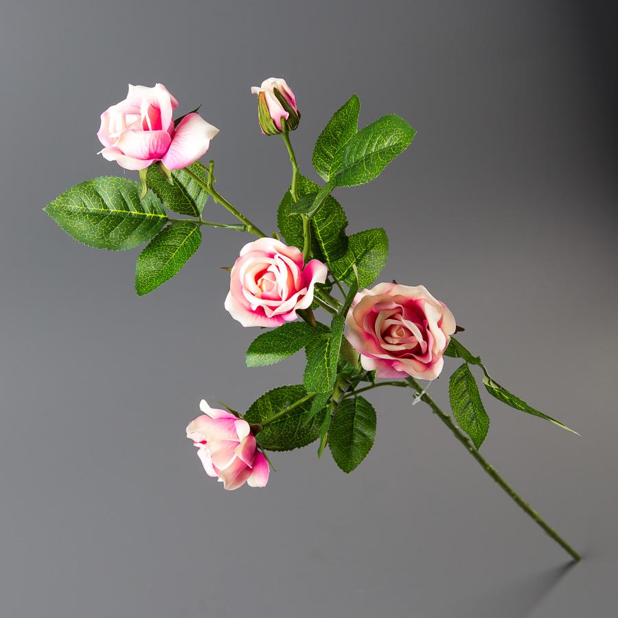 Штучна квітка Light House Троянда рожева 72 см (006FS-PK)