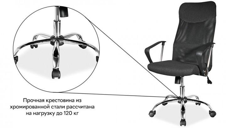 Крісло Signal Q-025 Чорний - фото 4