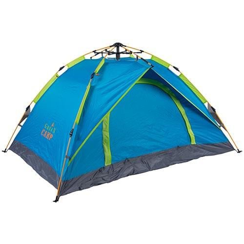 Палатка 3-местная GreenCamp GC1669 Синий (GC1669)
