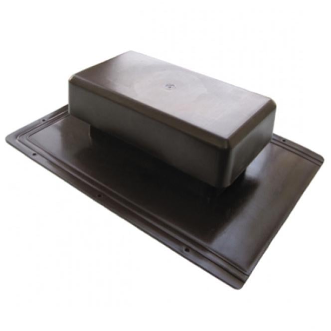 Аератор точковий KTV Aquaizol для бітумної черепиці 284х395х110 мм Коричневий (30138894)