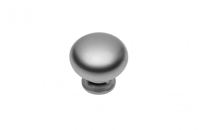 Мебельная ручка кнопка GTV Bergamo Матовый хром (GS-BERGA-1-05)