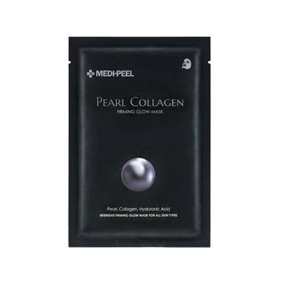 Маска с жемчугом и коллагеном укрепляющая Medi Peel Pearl Collagen Firming Glow Mask 50 мл - фото 1