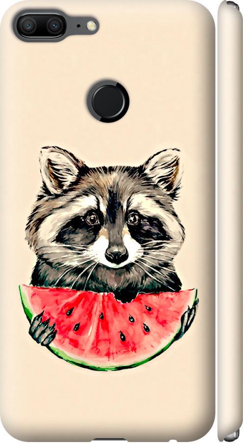 Чехол на Huawei Honor 9 Lite Енотик с арбузом (4605m-1359-42517) Чехол на Huawei Honor 9 Lite Енотик с арбузом (4605m-1359-42517)