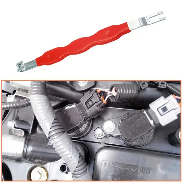 Знімач клем авто двостороння конструкція для демонтажу електричних клем (J00201) - фото 2 Знімач клем авто двостороння конструкція для демонтажу електричних клем (J00201) - фото 2