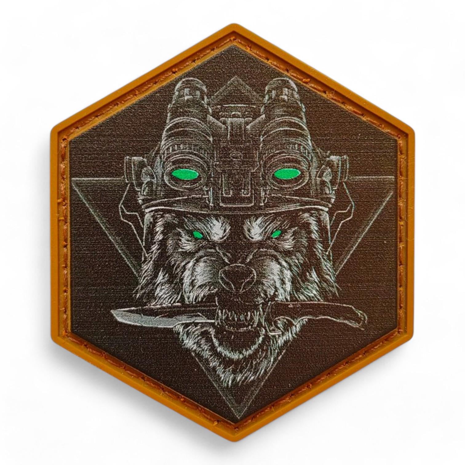 Патч-шеврон Волк ССО на липучке (22889050)