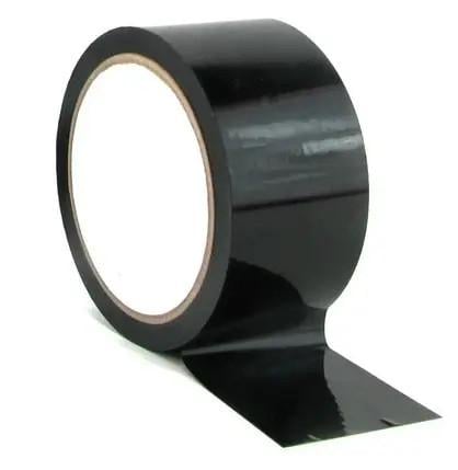 Скотч 45 мм/200 м 6 шт./туба 72 шт./ящ. Черный