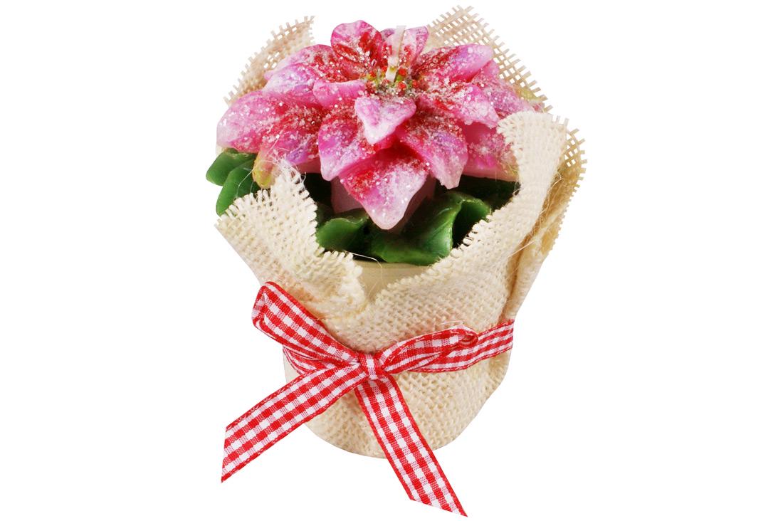 Декоративная новогодняя свеча BonaDi (Q00-285)