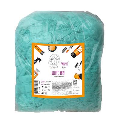 Шапочка медицинская на двойной резинке Panni Mlada из спанбонда 100 шт./пач Мятный (2538725923) - фото 1 Шапочка медицинская на двойной резинке Panni Mlada из спанбонда 100 шт./пач Мятный (2538725923) - фото 1