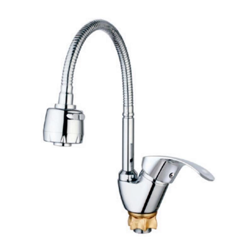 Змішувач для кухні MIXXUS YUB4-135 Reflector з рефлекторним виливом (MI6476)