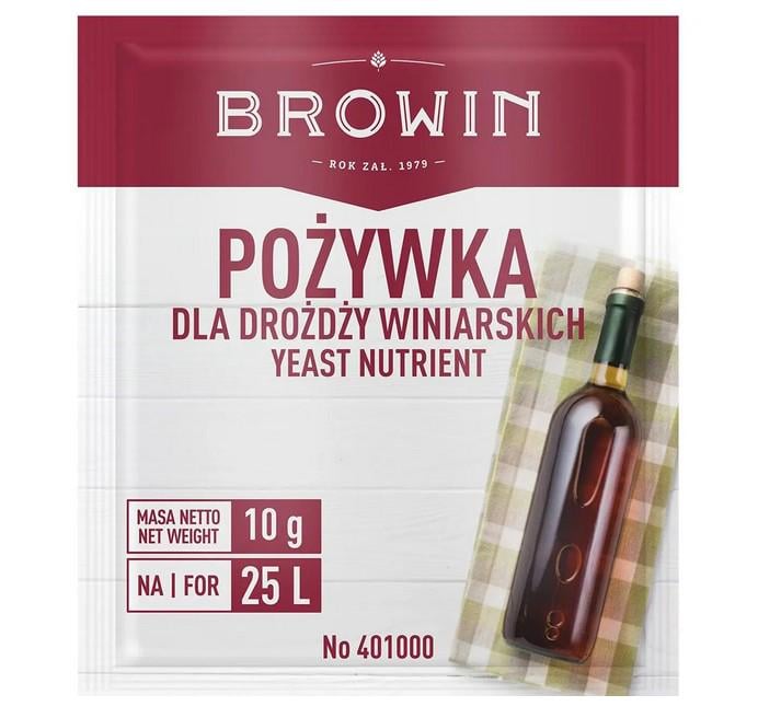 Речовина поживна Browin для винних дріжджів 10 г (ПР 401000)
