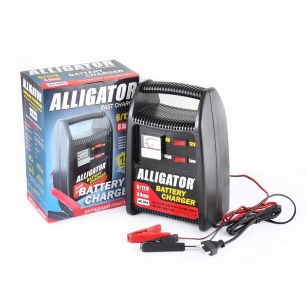 Зарядное устройство для аккумулятора Alligator AC804 6 V/12 V 8 A (9116655)