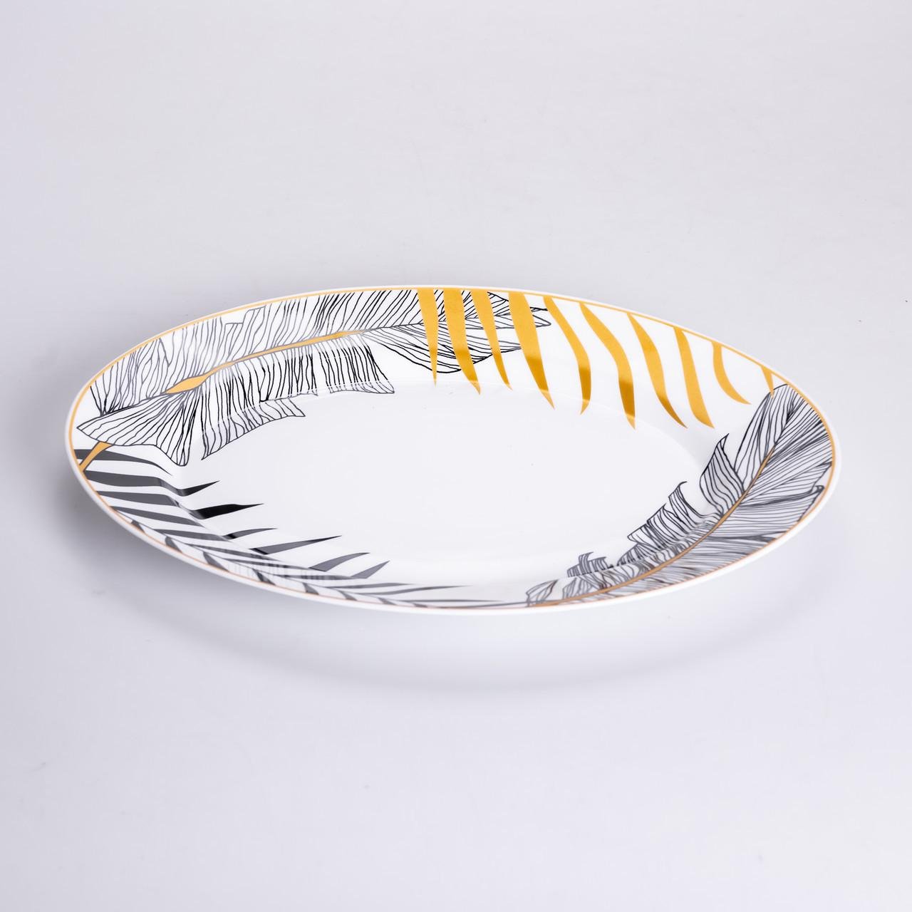 Столовый сервиз из фарфора Palm на 6 персон 32 предметов (HP-HK-7) - фото 4 Столовый сервиз из фарфора Palm на 6 персон 32 предметов (HP-HK-7) - фото 4