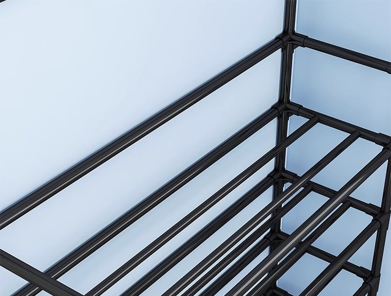 Вішалка для одягу Multifunctional Shoe&Hat Rack 65x26x153 см - фото 4