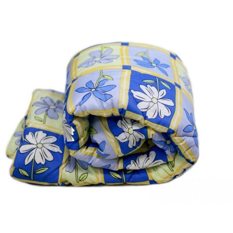 Одеяло закрытое овечья шерсть/поликоттон двуспальное 180х210 (5105210D)